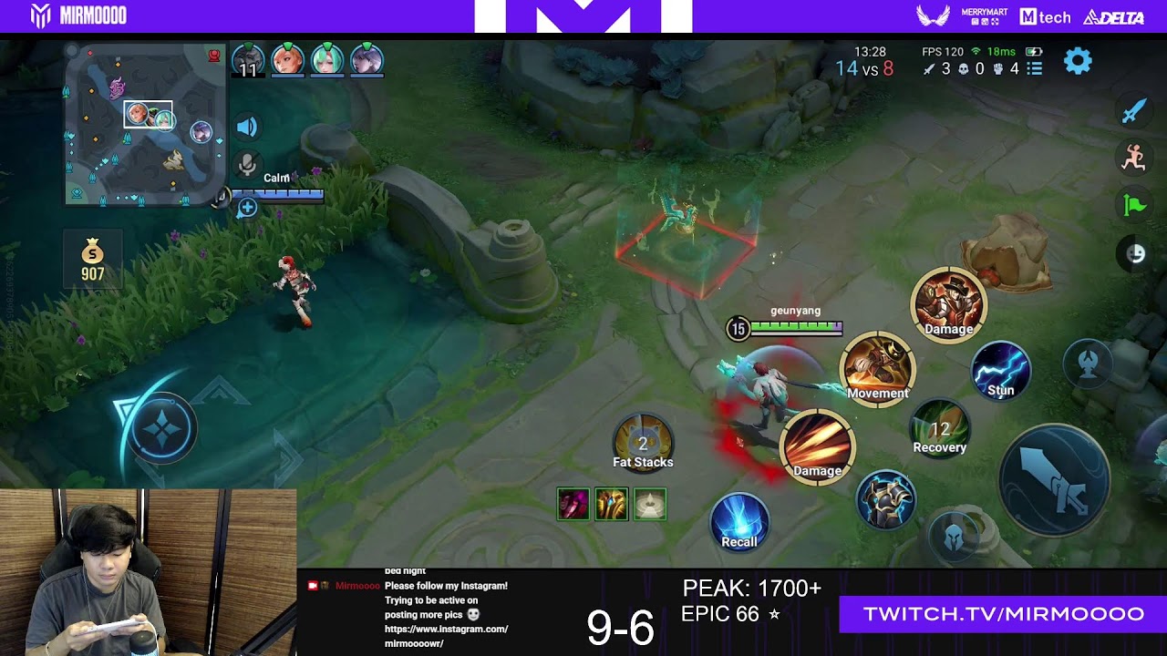 DAY 56 - HOK stream | road to pro | 1700+ PEAK | FARM LANE POV