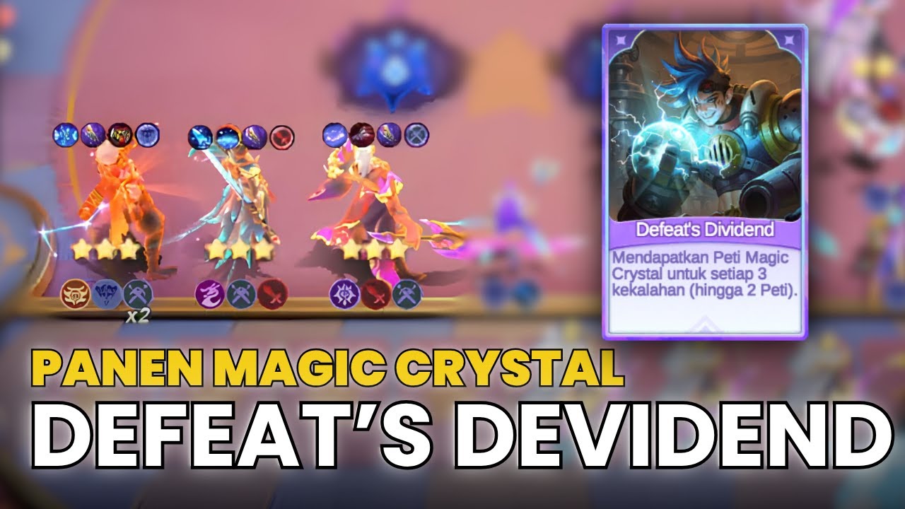 CARA PANEN MAGIC CRYSTAL DI MAGIC CHESS GOGO ! AUTO PANEN BIJI ...