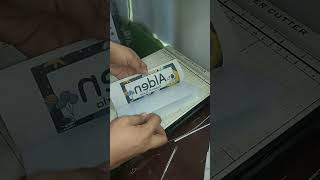 Pvc name tag #india #trending