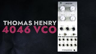 DIY EURORACK THOMAS HENRY X-4046 VCO