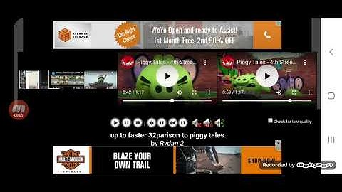 up to faster 32parison to piggy tales