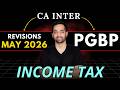 PGBP | Detailed Revision | One-Shot | CA Inter | May 2026