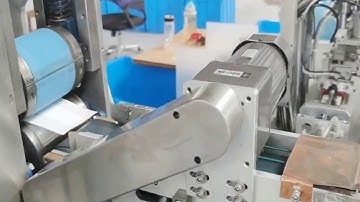 Disposable surgical inner earloop face masks making production line with signle pc pouch packing MC