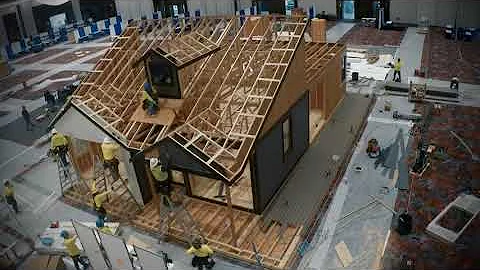 Builders FirstSource National Event 2023 | READY-FRAME House Structure Time Lapse