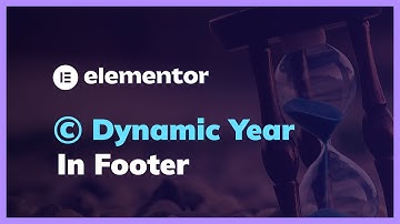 How to Add Auto-Updating Footer Copyright Year in Elementor Pro