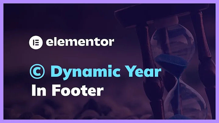 How to Add Auto-Updating Footer Copyright Year in Elementor Pro
