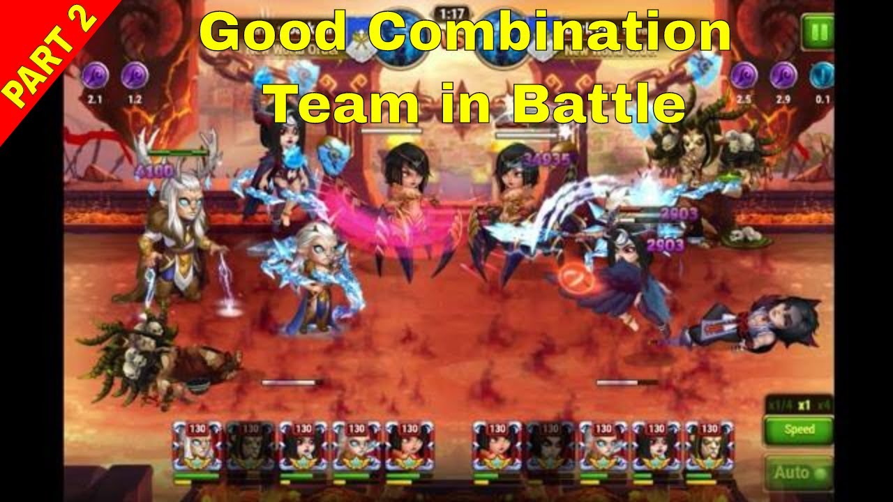 hero wars best team combinations