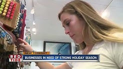 Beach businesses desperate for a strong holiday shopping season 