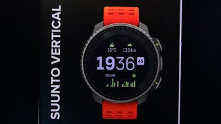 Unboxing Suunto Vertical Titanium Solar