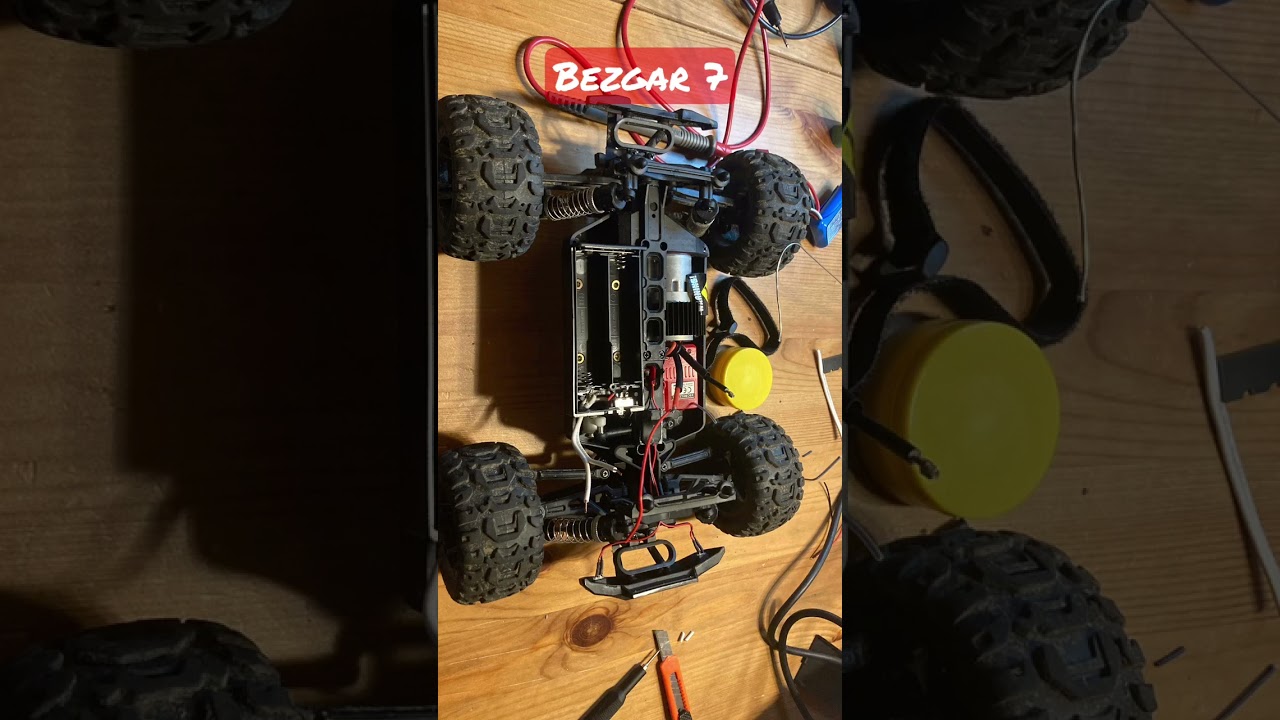 RC Auto umbau auf 18650 Akkus 