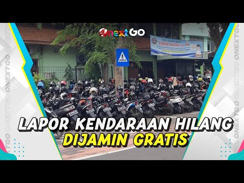 Polisi Jamin Warga yang Melapor Kehilangan Kendaraan Tidak Dipungut Biaya | Onext GO