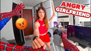 Spider-Man Escaping Angry Girlfriend Epic Parkour Chase Pov 