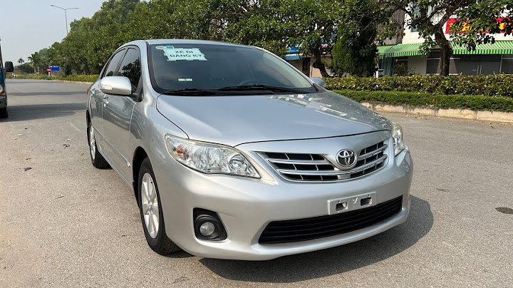 Toyota corolla 1.8 số tự động giá bao nhiêu năm 2024