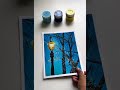 Beautiful street lantern gouache  menorah creatif