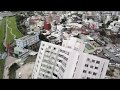 花蓮大地震後雲門翠堤大樓空拍救援紀錄（Earthquake in Hualien, Taiwan, leaves building leaning precariously）4k/1440p
