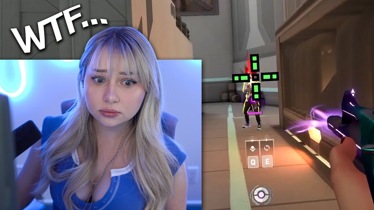 I played with chat's weird crosshairs...