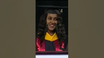 H E Dr Abiy Ahmed Daughter Aden Abiye At University Of Maryland 