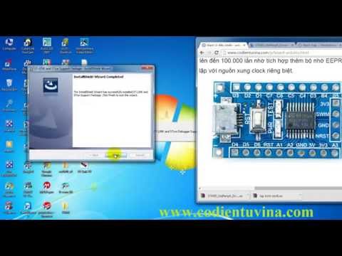 Board STM8S103F3P6, hướng dẫn lập trình và nạp chương trình – www.codientuvina.com