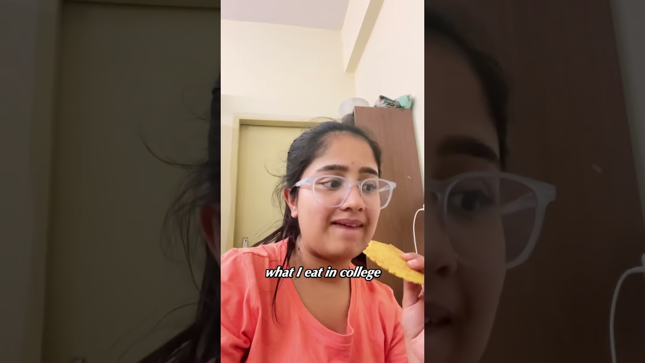 What I eat in a day (college edition) #shorts