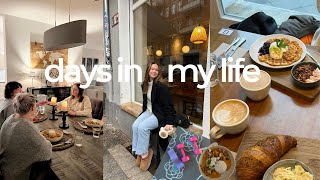 productive days in my life - girls night, self care things & get ready with me