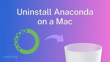 How to Uninstall Anaconda on a Mac