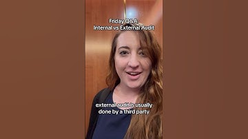 Friday Q&A: Internal vs External Audit