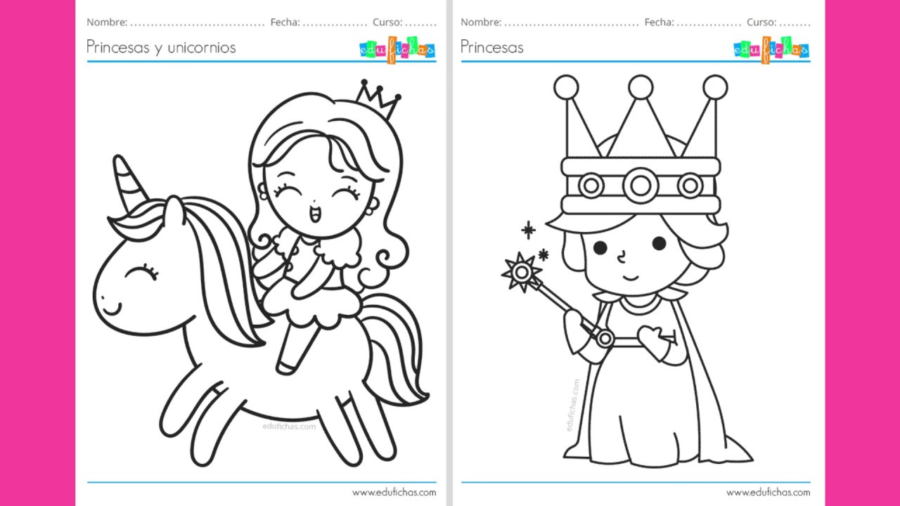 Libro Para Colorear: Disney Princesas