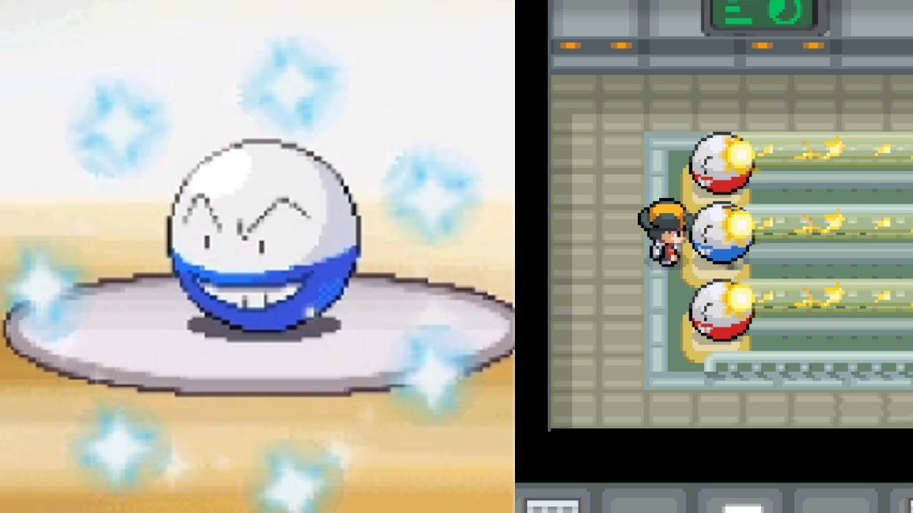 Live Shiny Electrode in HeartGold after 26,580 RAs YouTube