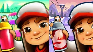 Subway Surfers :- Bali 2026 🆚 Winter Xtream ( Vienna ) 2026 Map Comparison 🌴🛼