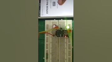 ESP8266-01 Module Based Webserver to Control LED from Webpage without Internet.