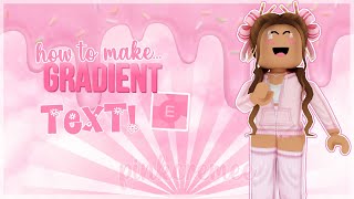 ♡♡ how to make GRADIENT text in pixlr e || pinkcremee ♡