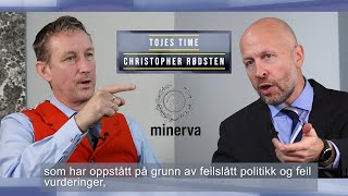 Tojes time: Christopher Rødsten | Grønne Villfarelser, Innrømme Feil, Grete Faremo, Facebook Høyre