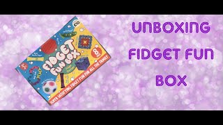 Fidget Fun Box Unboxing #fidget #poppygoplay