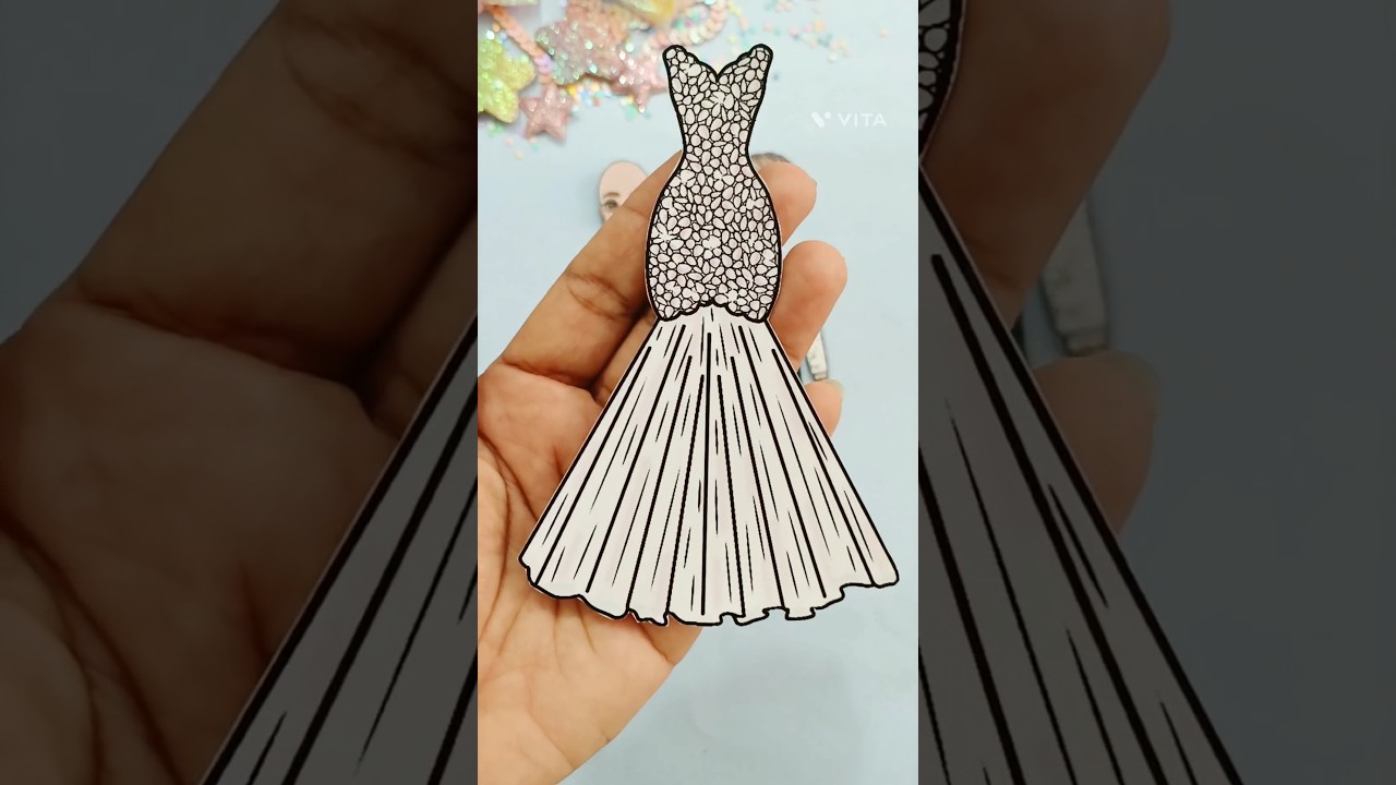 Printable Paper Doll Dress-up Wedding Salon kit for Girls 