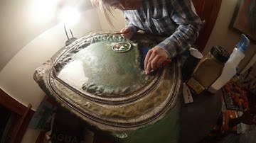 Maxtrax Trains working on his 2 x 4 N scale layout time lapse part 4