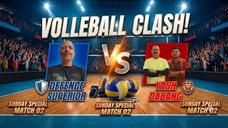 Vollyball Sunday special Match 02, Defence Superior vs Yash Dabang  screenshot 3