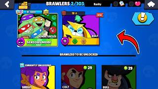 😬NINJA TURTLES!!! CURSED NEW BRAWLER!!!✅🎁|FREE GIFTS🍀