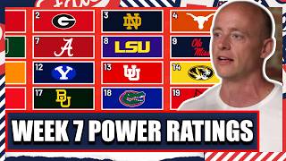 JP Poll Week 7 Edition: UGA Rises + Oregon & Texas Overrated - Josh Pate's College Football Show