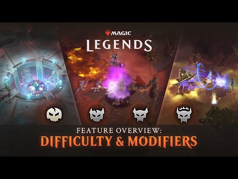 Magic: Legends - Difficulty and Modifiers Trailer