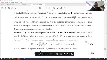 Métodos de Newton Raphson y de la secante con MATLAB