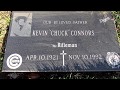 CHUCK CONNORS - Visiting "The Rifleman's" Grave Site At San Fernando Mission Cemetery, CA