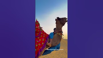 Thumbnail of #samsanddunes #desertsafari #jaisalmer #kasamdesertsafaricamp