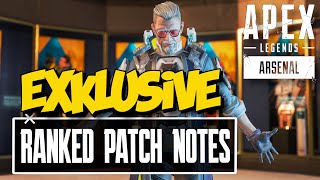 ALL Exclusive Ranked Patch Notes for Season 17 Apex Legends Season 17