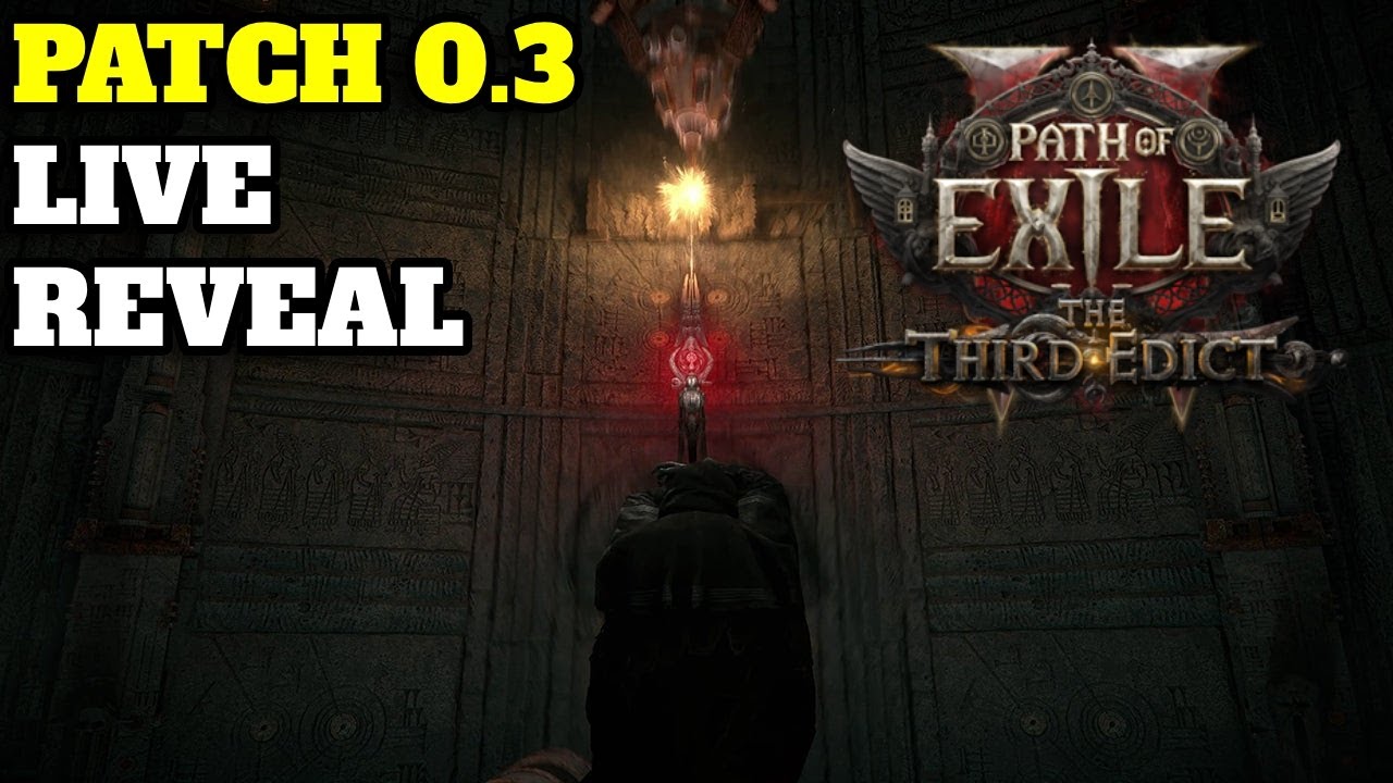 Path of Exile 2 - LIVE Reveal 0.3 - The Third Edict - YouTube