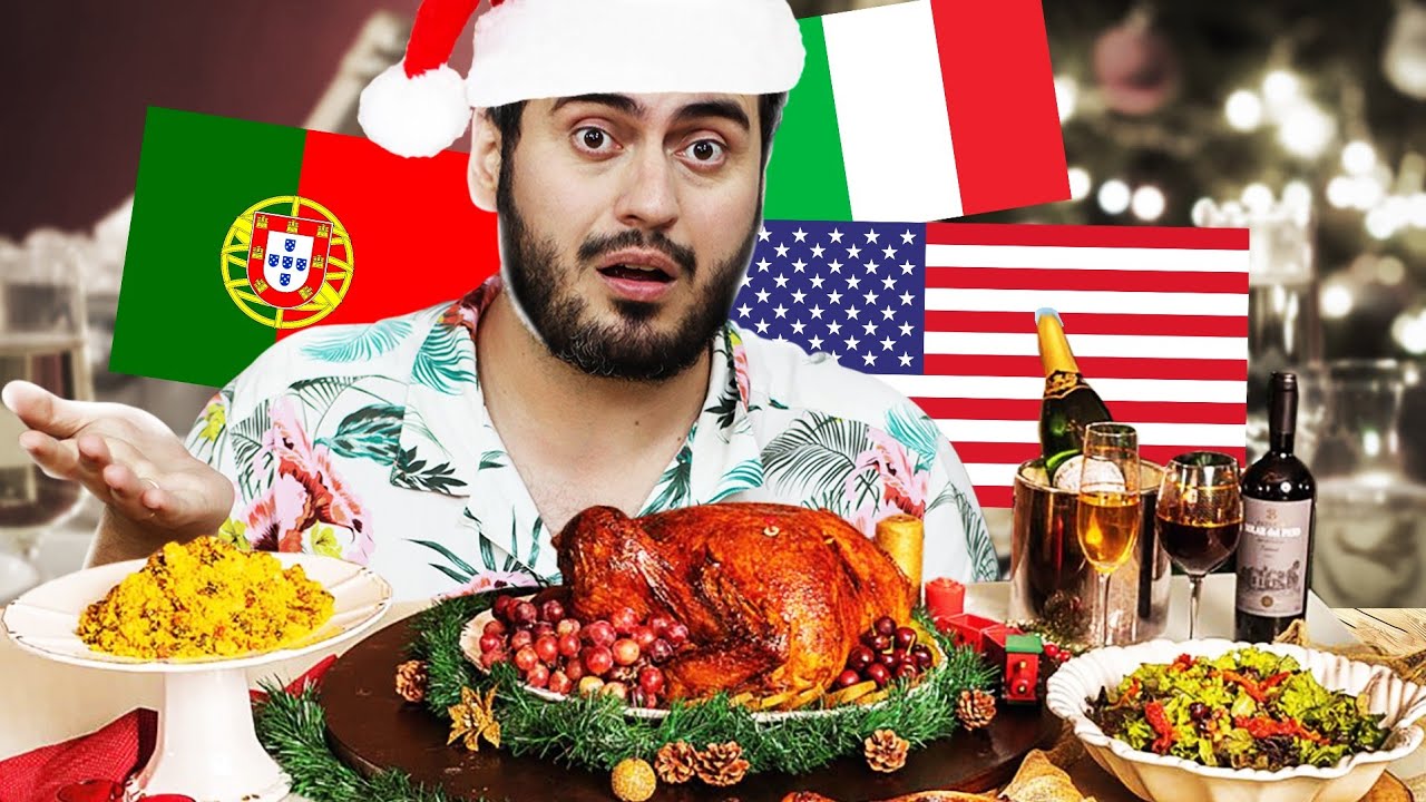 Comidas de Natal de Países Diferentes