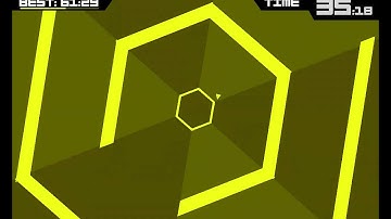 Super Hexagon - Hexagonest (56 seconds)