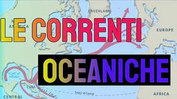 Quali sono le diverse correnti oceaniche?