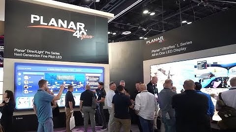 Planar @ InfoComm 2023