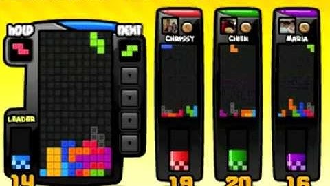 Tetris Battle - 4P Sprint - 1:39.58