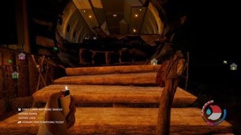 The Forest, just crouch